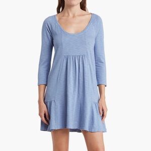 Lucky Brand Weekend Cotton Blend Babydoll Dress | Medium